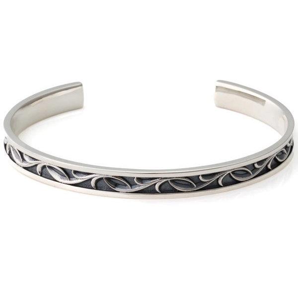 AQUA SILVER（アクアシルバー） ミディアム アラベスク シルバー