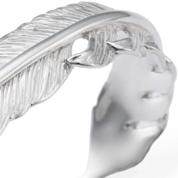 AQUA SILVER（アクアシルバー） スモール フェザー シルバーバングル