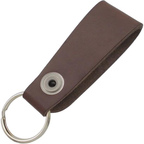 1月)ガーネット アンティーク ウォッチ ブラウンレザー キーホルダー