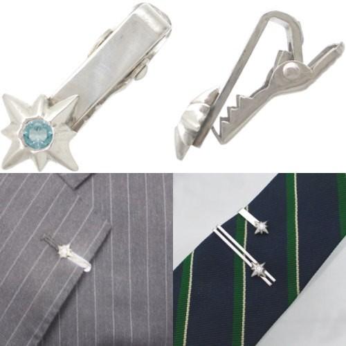 最終価格！K18 ブルートパーズ？ネクタイピン