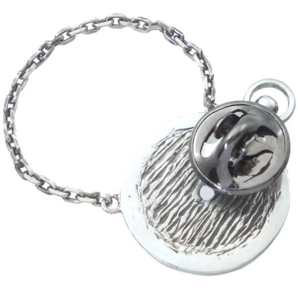 ガーネットウォッチピン　アンティーク 1月)ガーネット アンティーク ウォッチ チェーン ピンバッジ