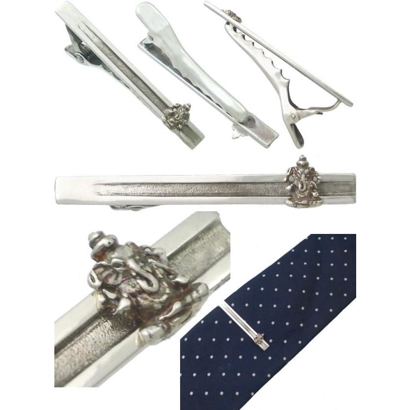 ガネーシャ シルバー 925 ネクタイピン : シルバーアクセサリーバズ