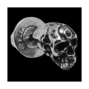 LONE ONES（ロンワンズ） ラージファンタジアスカルシルバーピアス