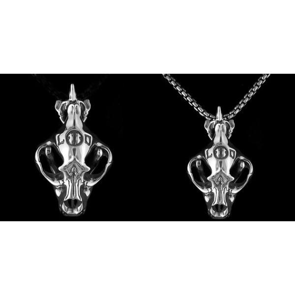 LONE ONES（ロンワンズ） ラージライオネスクスカルシルバーペンダント