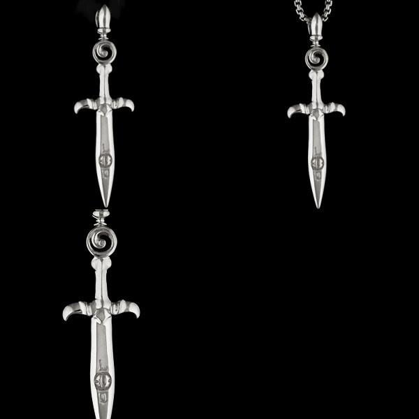 LONE ONES ONES(ロンワンズ) ラージサーサーパンタインダガーシルバー  