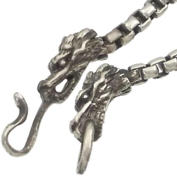 ツインドラゴン シルバー 925 ボックスチェーン1.8mm【公式通販】