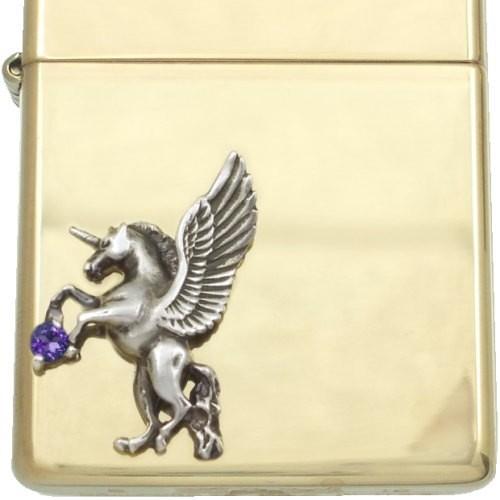 ZIPPO（ジッポー） (9月)サファイア 有翼の ユニコーン
