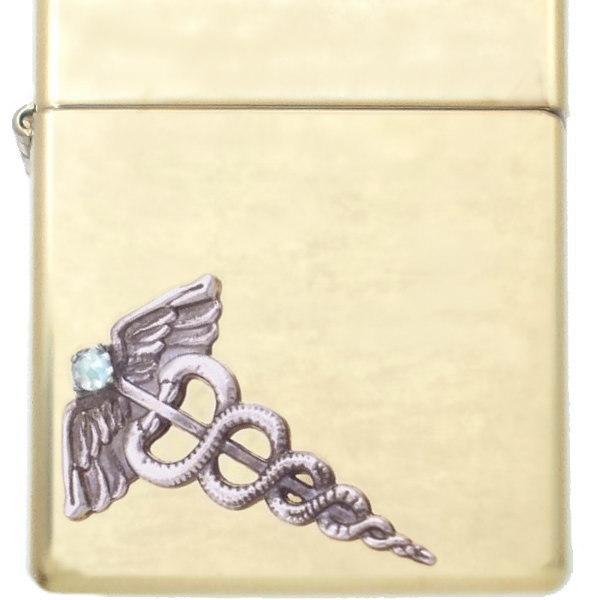 ZIPPO（ジッポー） (6月)ブルームーンストーン スラント ケー