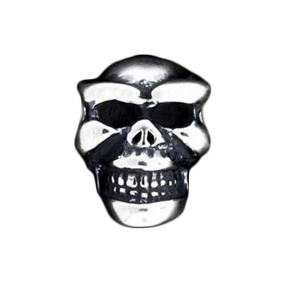 トラヴィスワーカー(TRAVIS WALKER) スカル ビーズ シルバーペンダントチャーム