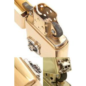 海賊＊パイレーツ＊スカル＊真鍮ブラス製zippo®︎＊LA作品