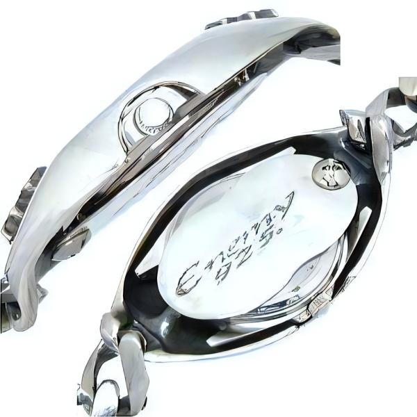 エネミーボックスクロススムースシルバーウォッチケース(時計付) Enemy