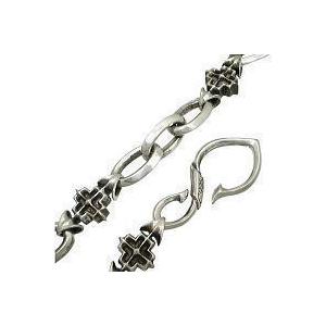 フローラクロスシルバーウォレットチェーン Enemy(エネミー