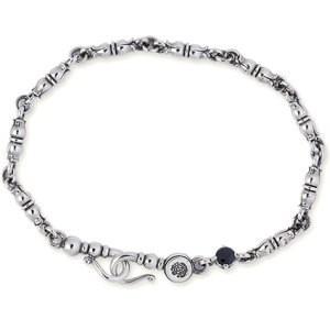 AQUA SILVER（アクアシルバー） メンズブラックCZアラベスクシルバー