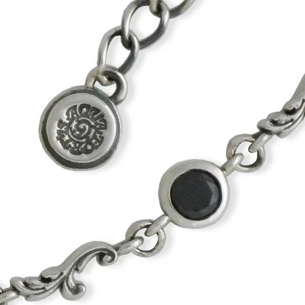 AQUA SILVER（アクアシルバー） ブラックストーンアラベスク シルバー