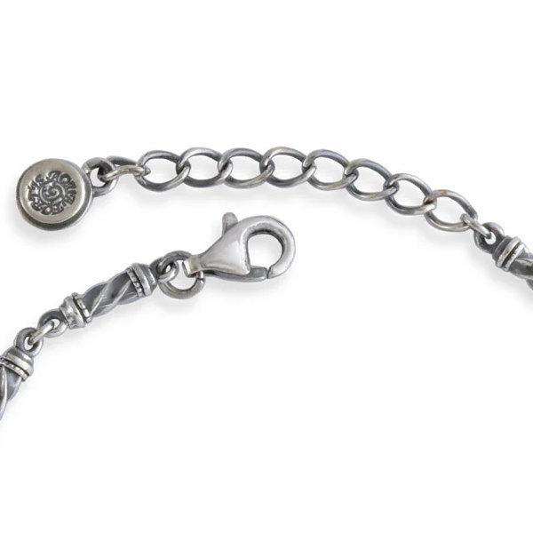 AQUA SILVER(アクアシルバー) ブラックストーンツイスト シルバー