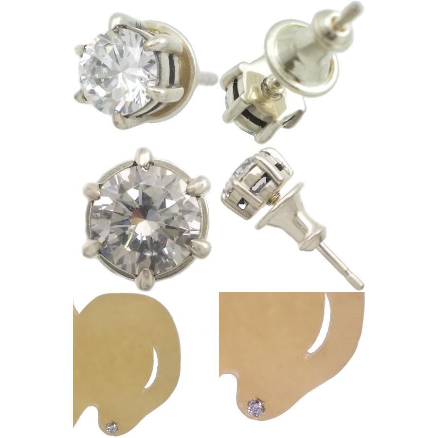 Aqua Silver アクアシルバー クリアczゴージャスネスシルバーピアス Fpp 014f Z シルバーアクセサリーバズショット 通販 Yahoo ショッピング