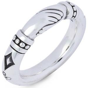 AQUA SILVER SILVER(アクアシルバー) ブラックCZシェイクハンド AQUA SILVER SILVER(アクアシルバー) ブラックCZシェイクハンド