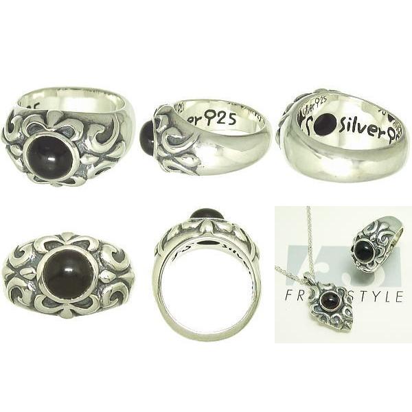 Freestyle（フリースタイル） ゴシックオニキス シルバー リング(指輪