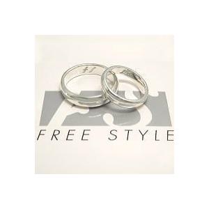 フリースタイル(FREE STYLE) [ペア]シンプル シルバー ペアリング(指輪)の画像