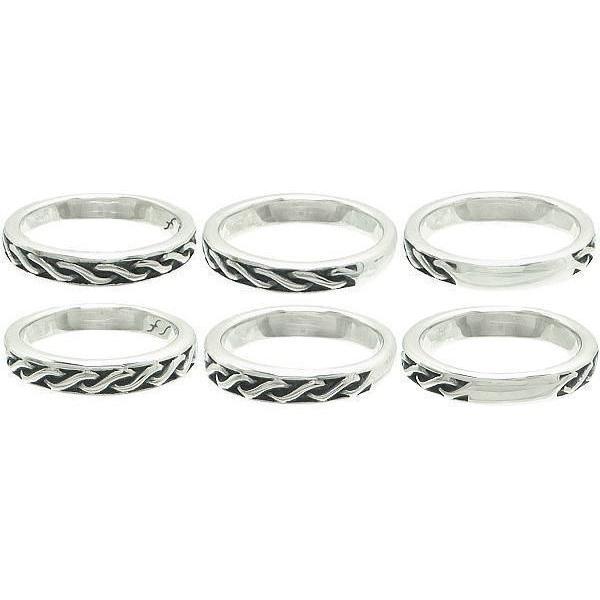 Freestyle（フリースタイル） [ペア]二重螺旋 シルバー ペアリング