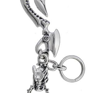 トラヴィスワーカー　キーリング トラヴィスワーカー TRAVIS WALKER Hook Key Chain w/2gargoyles
