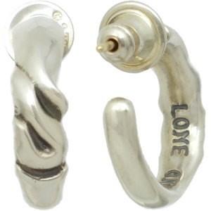 LONE ONES（ロンワンズ） ラージティーフープシルバーピアス