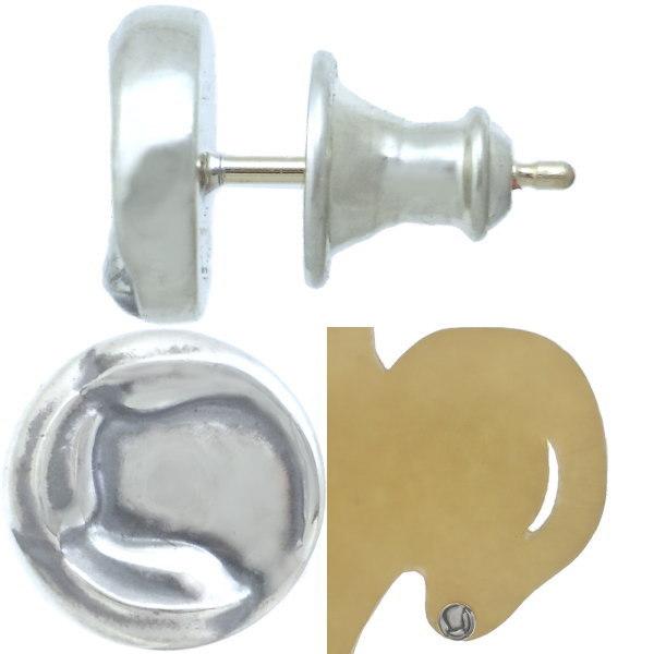 LONE ONES ONES(ロンワンズ) フローメダリオンシルバーピアス