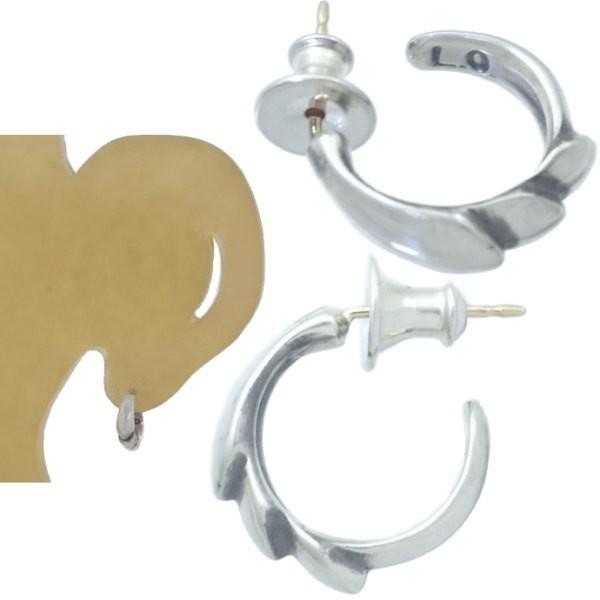 F*W様 LONE ONES ロンワンズ　Eフープ　ピアス　シルバー LONE ONES（ロンワンズ） スモールキスアンドフローフープシルバー