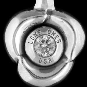 LONE ONES（ロンワンズ） スモールフローウィズダイヤモンドシルバー