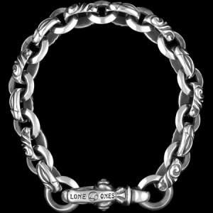 LONE ONES（ロンワンズ） オスプレーシルバーブレスレット : シルバー