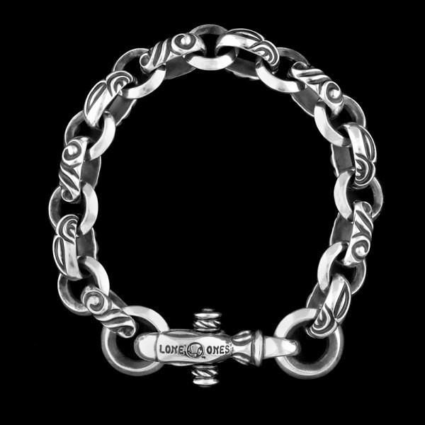 LONE ONES ブレスレット LONE ONES ONES(ロンワンズ) レイヴン シルバーブレスレット