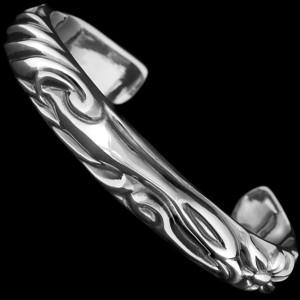 LONE ONES（ロンワンズ） ソウルメイトシルバーバングル カフ