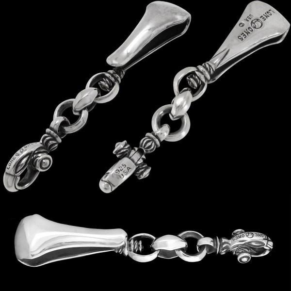 LONE ONES ロンワンズ ベルト フック & クラスプ (M) 1.5 LONE ONES ONES(ロンワンズ) 1.5インチベルトフック&ミディアム