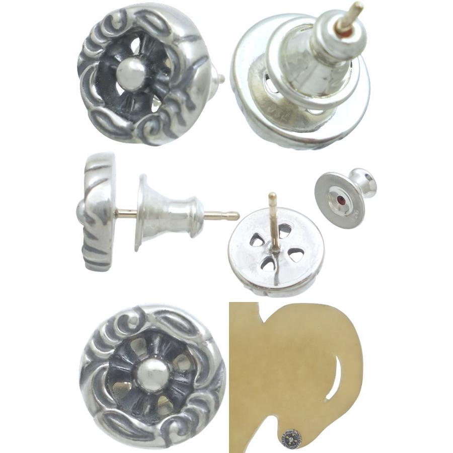 LONE ONES（ロンワンズ） クレーンホイールスタッドシルバーピアス