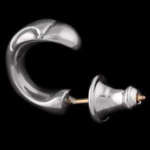 LONE ONES ロンワンズ シルクフープ イヤリング 0020 S ピアス LONE