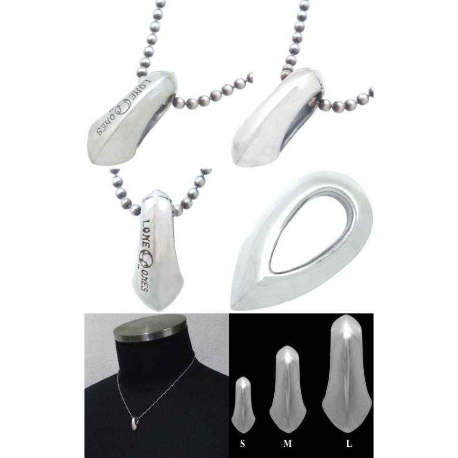 LONE ONES（ロンワンズ） ミディアムシルクシルバーペンダントトップ