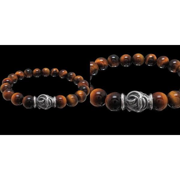LONE ONES イーグル ビード タイガーアイ (10mm) ブレスレット イーグル ビード タイガーアイ (10mm) ブレスレット | メイ