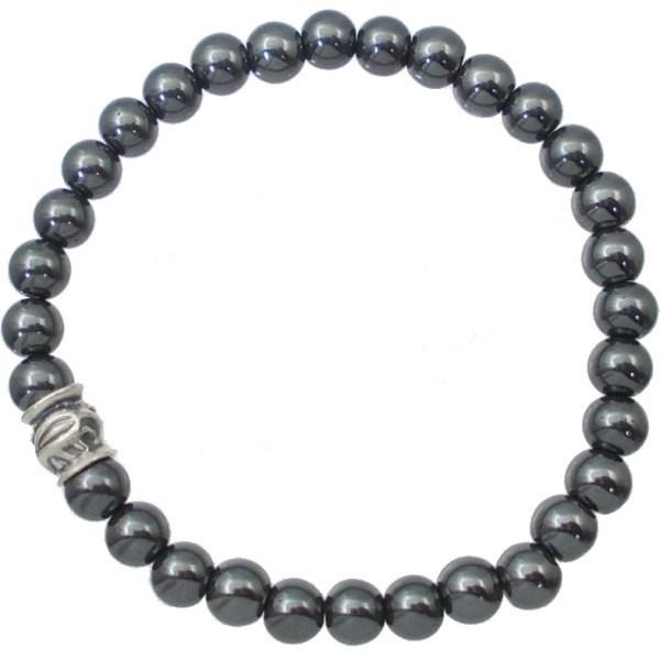 LONE ONES(ロンワンズ) スモール ホーク ビード ヘマタイトブレスレット