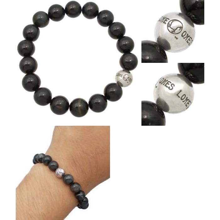 LONE ONES（ロンワンズ） ロンワンズロゴビードブルータイガーアイ