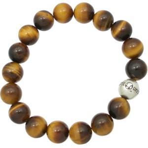 LONE ONES（ロンワンズ） ロンワンズロゴビードタイガーアイ