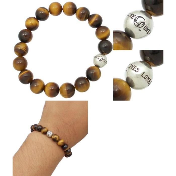 LONE ONES（ロンワンズ） ロンワンズロゴビードタイガーアイ