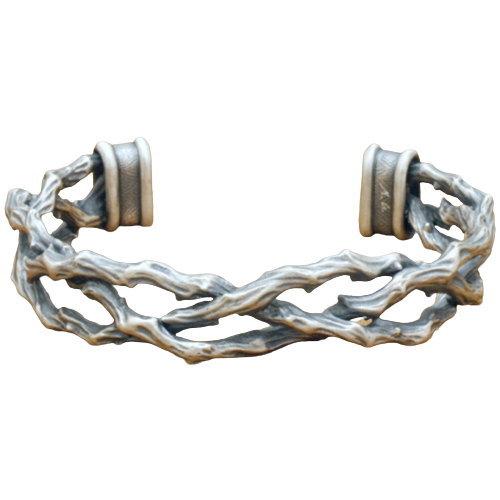 ミディアム パッション シルバーバングル Mad Graffiti（マッド