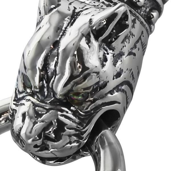 トラヴィスワーカー(TRAVIS WALKER) ピットブル ウィズ ジルニア シルバーペンダントトップの画像