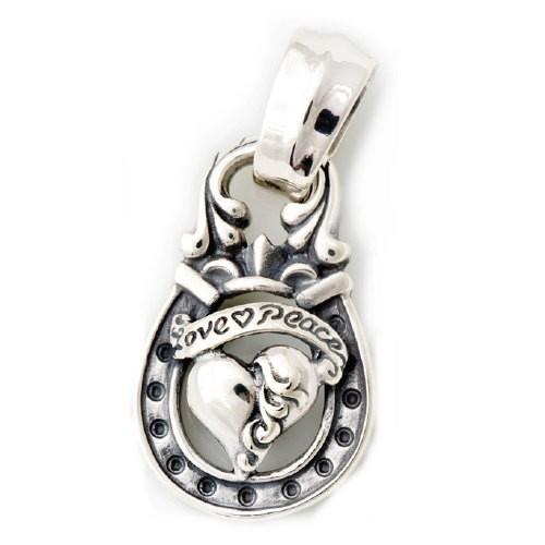 ビルウォールレザー(Bill Wall Leather/BWL)ラージ ハート ウィズ  