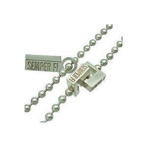 オリジナル シルバー ボールチェーン SEMPER FI(センパーフィ)