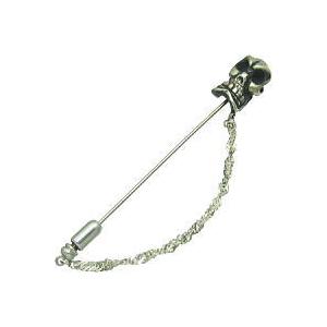 FATE.CO スカルトップ FATE SKULL シルバー チェーンドラペルピン SEMPER FI(センパーフィ