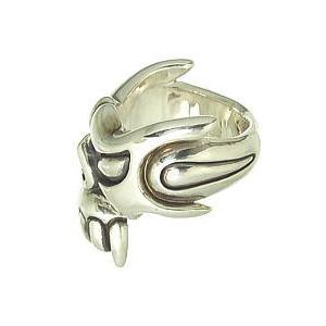 illbone スカルフェイス シルバー リング ill bone(イルボーン