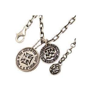 日本産 William Walles ウィリアムウォレス コインアイロンクロスシルバーペンダントネックレス キュービックジルコニアcz使用 高質で安価 Artech Mi It