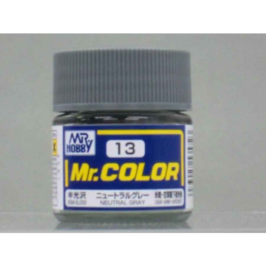 プラモデル塗料 クレオス Mr カラー C13 ニュートラルグレー ホビーショップb Side Yahoo 店 通販 Yahoo ショッピング