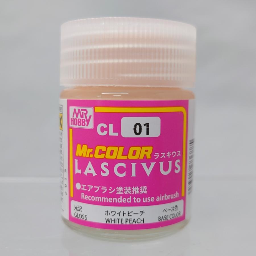 クレオス Mr.カラー LASCIVUS　CL01　ホワイトピーチ｜b-side-toy